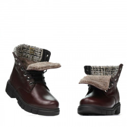 Stivaletti donna 3341 bordeaux
