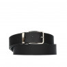 Cintura uomo 40b nero opaco