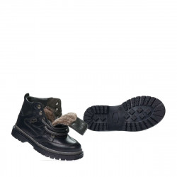 Stivaletti per bambini 3017 indaco+grigio
