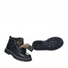Stivaletti per bambini 3017 indaco+grigio