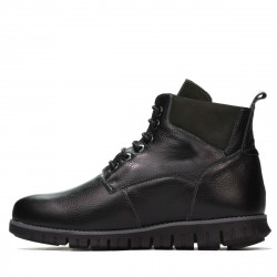 Stivali uomo 4108 nero+grigio