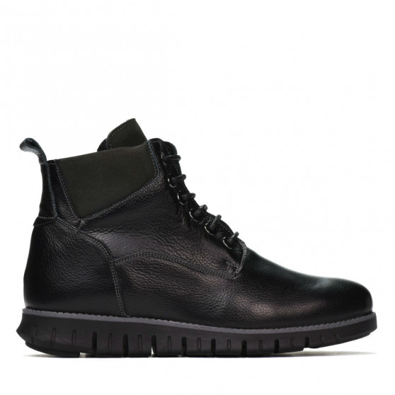Stivali uomo 4108 nero+grigio