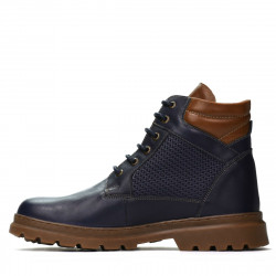 Stivali uomo 4119 indaco combinato