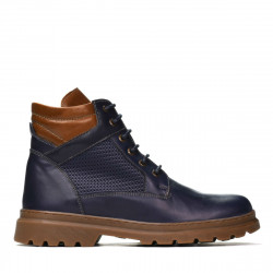 Stivali uomo 4119 indaco combinato