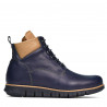 Stivaletti uomo 4108 indaco+marrone