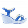 Sandali donna 5006 vernice blu