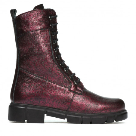 Stivaletti donna 3337-1 bordeaux perlato