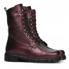 Stivaletti donna 3337-1 bordeaux perlato