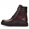 Scarpe donna 3343 bordeaux combinato