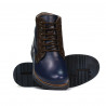Stivaletti uomo 497 indaco+marrone