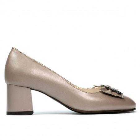 Scarpe eleganti donna 1274 cappuccino perlato