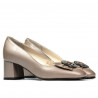 Scarpe eleganti donna 1274 cappuccino perlato