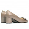 Scarpe eleganti donna 1274 cappuccino perlato