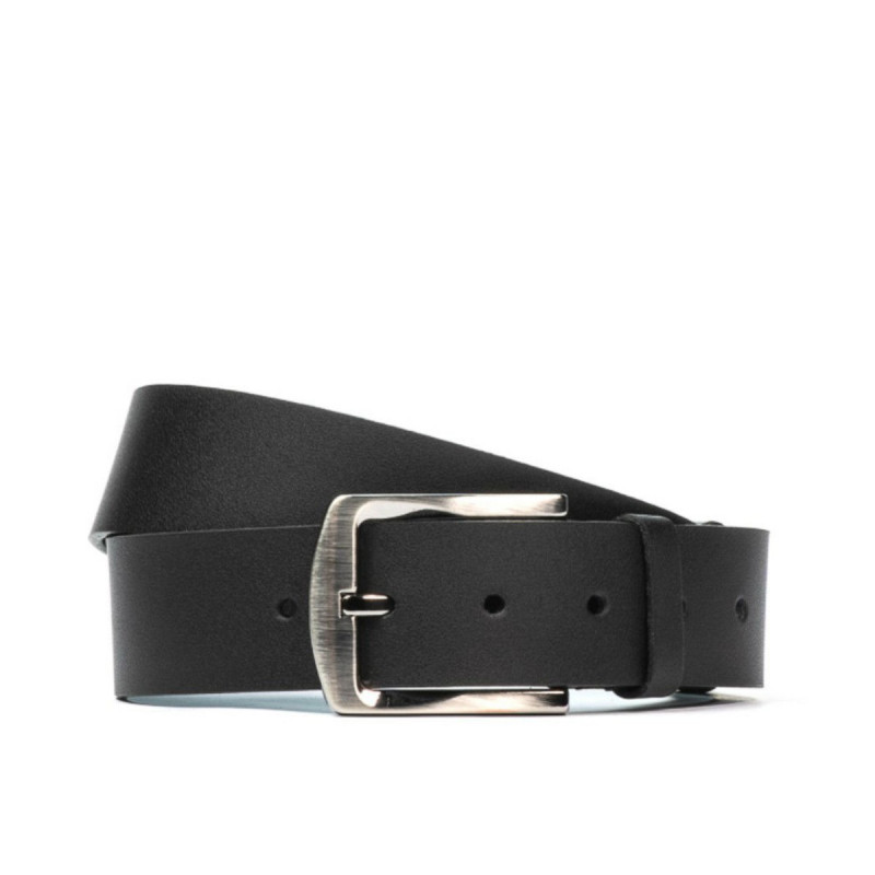 Cintura uomo / donna 01b nero opaco