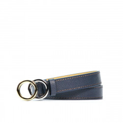 Cintura donna 14cm biz blu