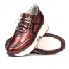 Scarpe sportive donna 6019 bordeaux perlato combinato