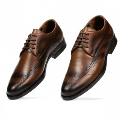 Scarpe eleganti uomo 907 a marrone