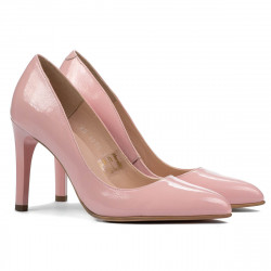 Scarpe eleganti donna 1276 vernice rosa