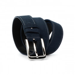 Cintura unisex 01bc blu velluto