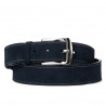 Cintura unisex 01bc blu velluto