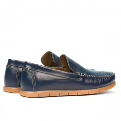 Mocassini uomo 912 indaco