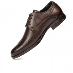Scarpe eleganti uomo 908 a caffè