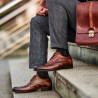 Scarpe eleganti uomo 907 a marrone lifestyle
