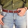Cintura uomo 34b marrone lifestyle