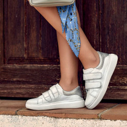 Scarpe sportive donna 6008sc bianco combinato lifestyle