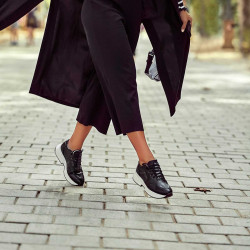 Scarpe sportive da donna 6019 nero combinato