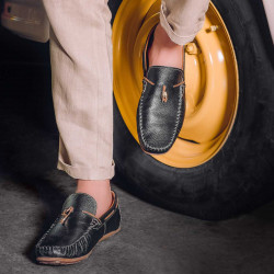 Mocassini uomo 863 nero lifestyle