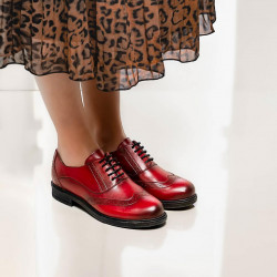 Scarpe casual donna 683 a rosso