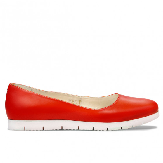 Ballerine donna 677-1 rosso