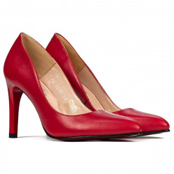 Scarpe eleganti donna 1276 rosso