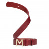 Cintura donna 13m biz rosso