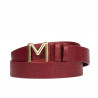 Cintura donna 13m biz rosso