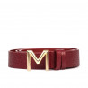Cintura donna 13m biz rosso