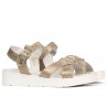 Sandali donna 5049-1 pitone sabbia