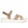 Sandali donna 5049-1 pitone sabbia