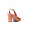 Sandali donna 1281 vernice salmone