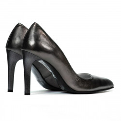 Scarpe eleganti donna 1276 argento perlato