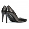 Scarpe eleganti donna 1276 argento perlato