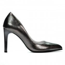 Scarpe eleganti donna 1276 argento perlato