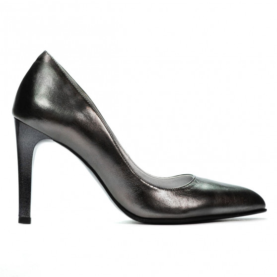 Scarpe eleganti donna 1276 argento perlato
