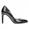 Scarpe eleganti donna 1276 argento perlato