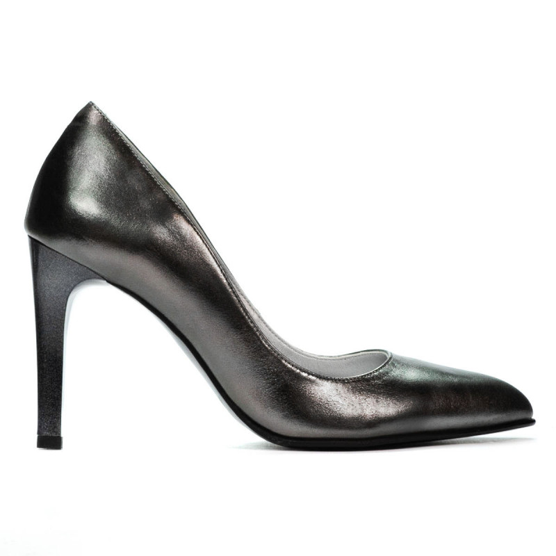 Scarpe eleganti donna 1276 argento perlato