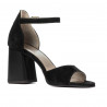 Sandali donna 1280 nero antilope