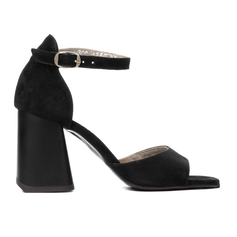 Sandali donna 1280 nero antilope