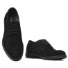 Scarpe casual/eleganti uomo 918 nero velluto