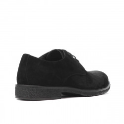 Scarpe casual/eleganti uomo 918 nero velluto